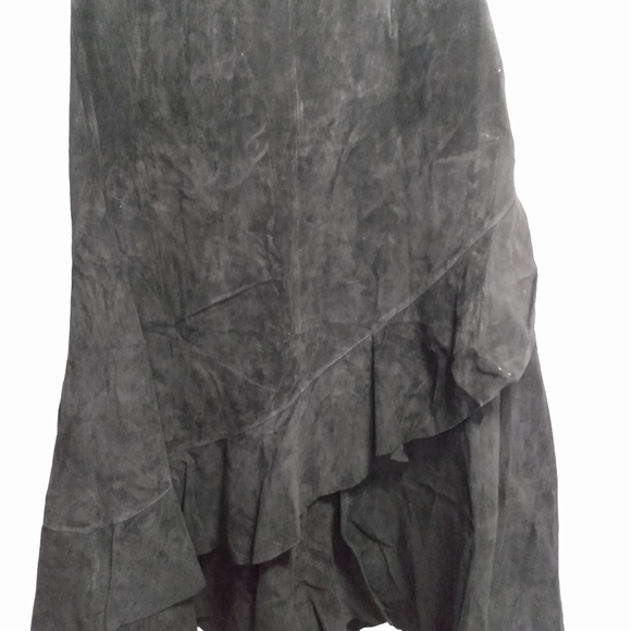 Terry Lewis Classic Luxuries Dresses & Skirts - Terry Lewis Classic Luxuries Leather Skirt